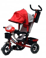 

Детский трехколесный велосипед коляска Baby trike CT-60 красный (надувные колеса)