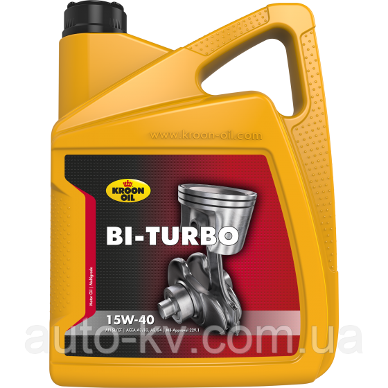 

Моторное масло Kroon Oil BI-TURBO 15w-40 (арт. 00328) 5L