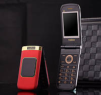 Раскладной телефон в металлическом корпусе Tkexun M3 2 Sim