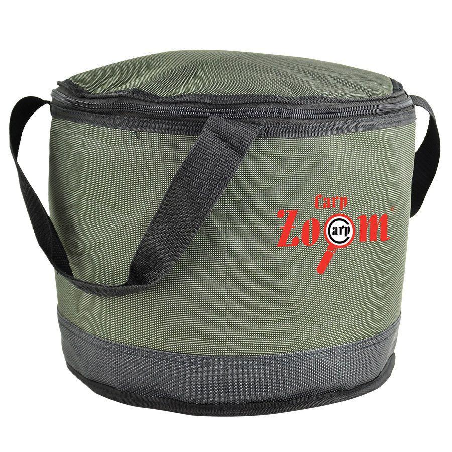 

Ведро с крышкой и термослоем Carp Zoom Collapsible Bait Bucket, Insulated Ø31x25cm