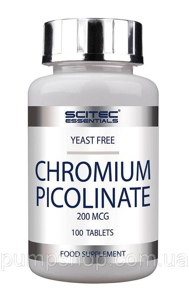 Пиколинат хрома Scitec Nutrition Chromium Picolinate (100 таб.)Нет в наличии