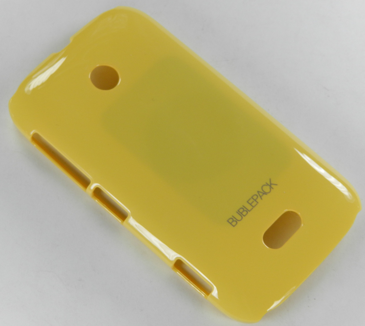 пластиковый чехол на Nokia Asha 510 желтый