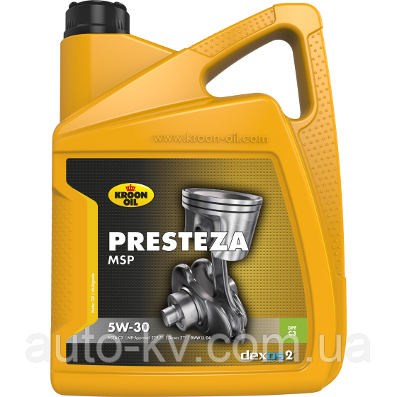 

Моторное масло KROON OIL Presteza MSP 5w30 (арт. 33229) 5л