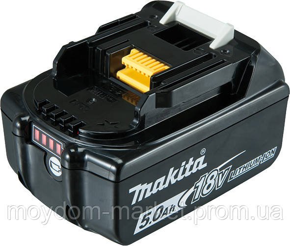 Акумулятор Makita BL1850B 18В Li-ion, 5Ar (632F15-1)