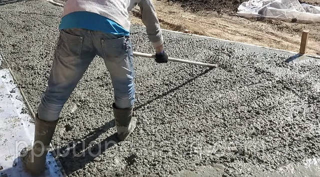 Неоднородный бетон барит бетон