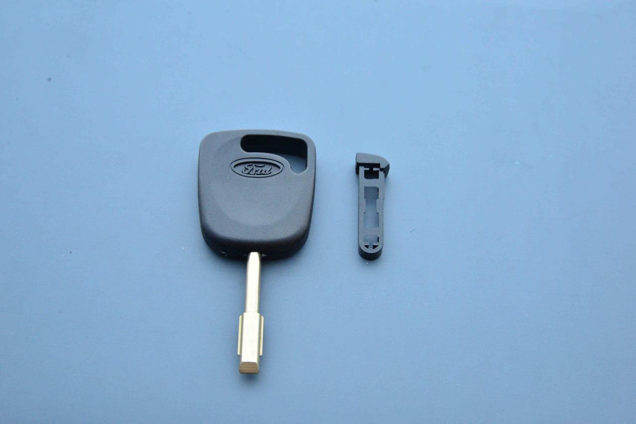 Корпус авто ключ под чип для FORD (Форд), лезвие FO21, с  заглушкой