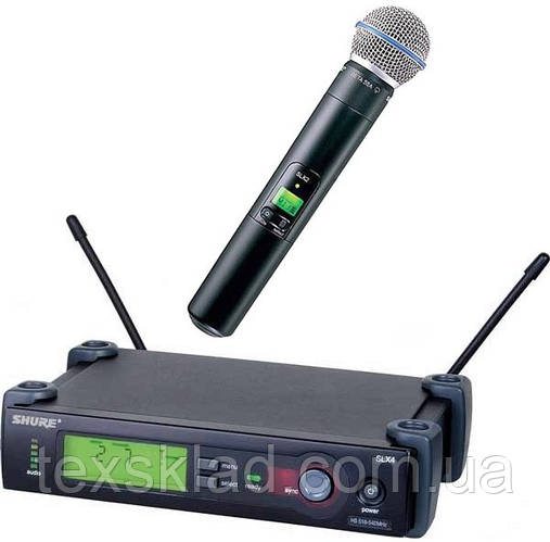 Радиомикрофон SHURE Beta 58A-SLX4-R5, цена 6496 грн - Prom.ua (ID#3501285)