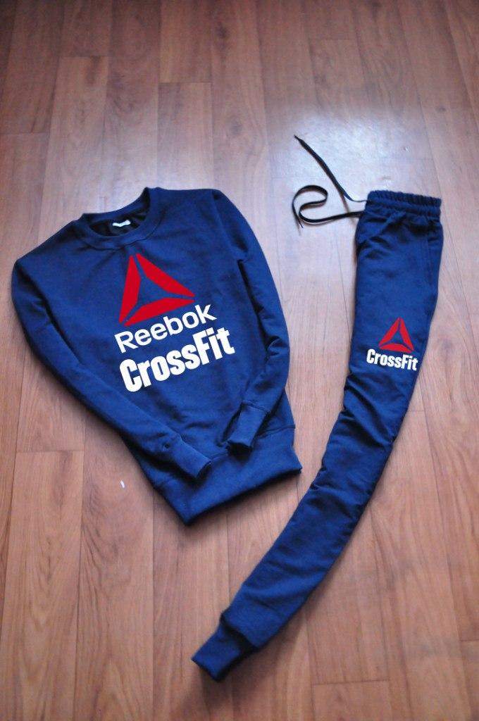 

Синий спортивный костюм Reebok Crossfit