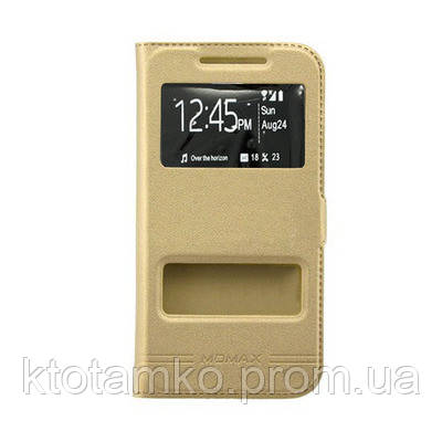 

Чехол-книжка MOMAX Samsung I9100 Gold, Золотистый