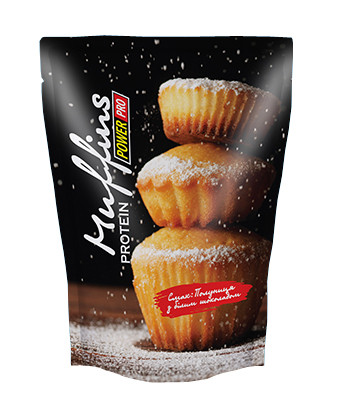 

Power Pro Muffins 40,5% 0,6 кг - клубника с белым шоколадом