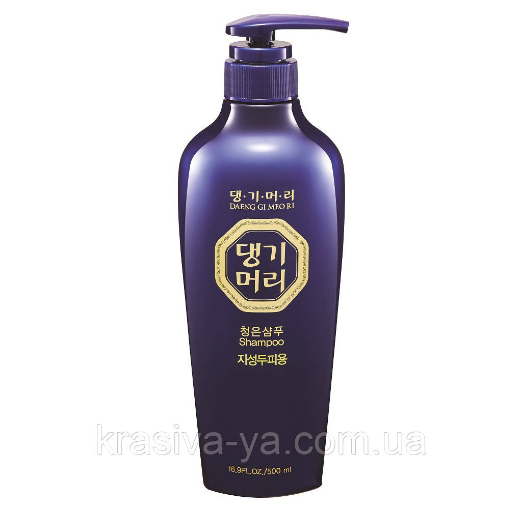 

DAENG GI MEO RI ChungEun Shampoo For Oily Scalp Тонизирующий шампунь для жирных волос, 500мл