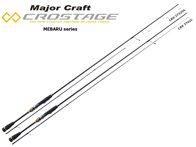 

Спиннинговое удилище Major Craft New Crostage Mebaru CRX-S762UL (229 cm, 0.5-5 g)