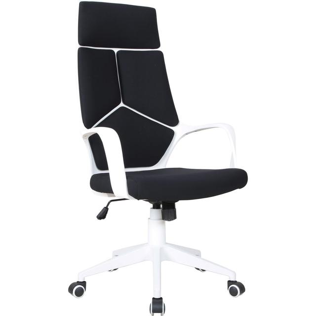 Кресло Urban HB белый, тк.черный CX0898H(Y10)