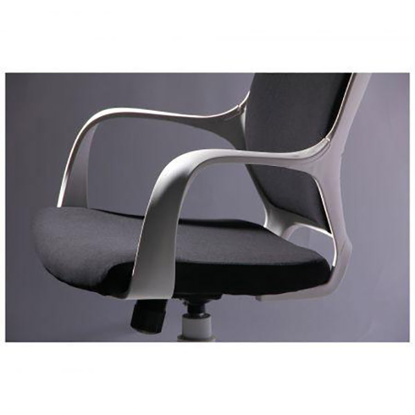 Кресло Concept белый, тк. черный (фото 5)