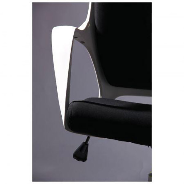Кресло Concept белый, тк. черный (фото 8)