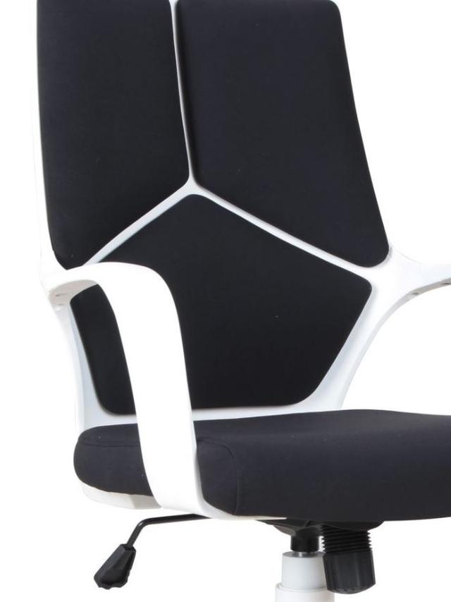 Кресло Urban LB белый, тк. черный (Пластик)