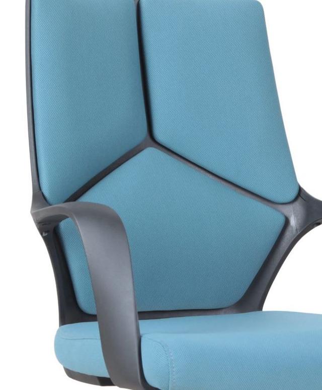 Кресло Urban LB черный, тк.синий (Крестовина пластик)