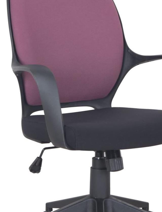Кресло Concept черный, тк. пурпурный (Вид ткань, сиденье)