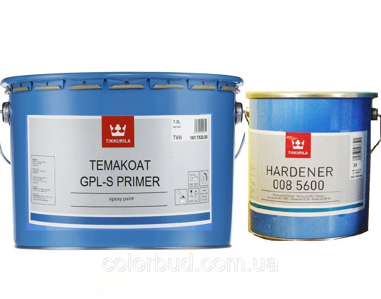 

Грунт эпоксидный Tikkurila Temacoat GPL-S Primer TCH антикоррозионный 7,2л, Колеруеться