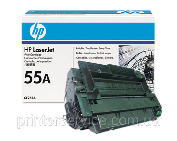Картридж CE255A (55A) для принтерів HP LJ P3015d, LJ P3015dn, LJ P3015x 