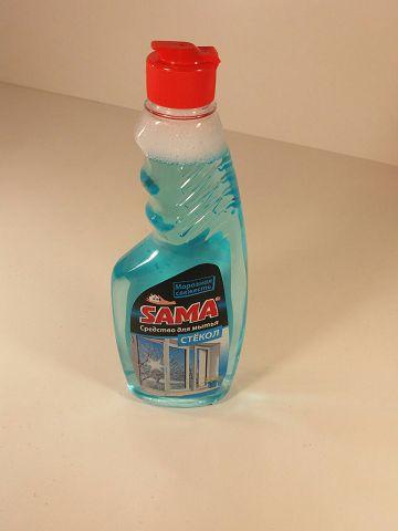 Средство для мытья стекол и других поверхностей САМА морозная свежесть