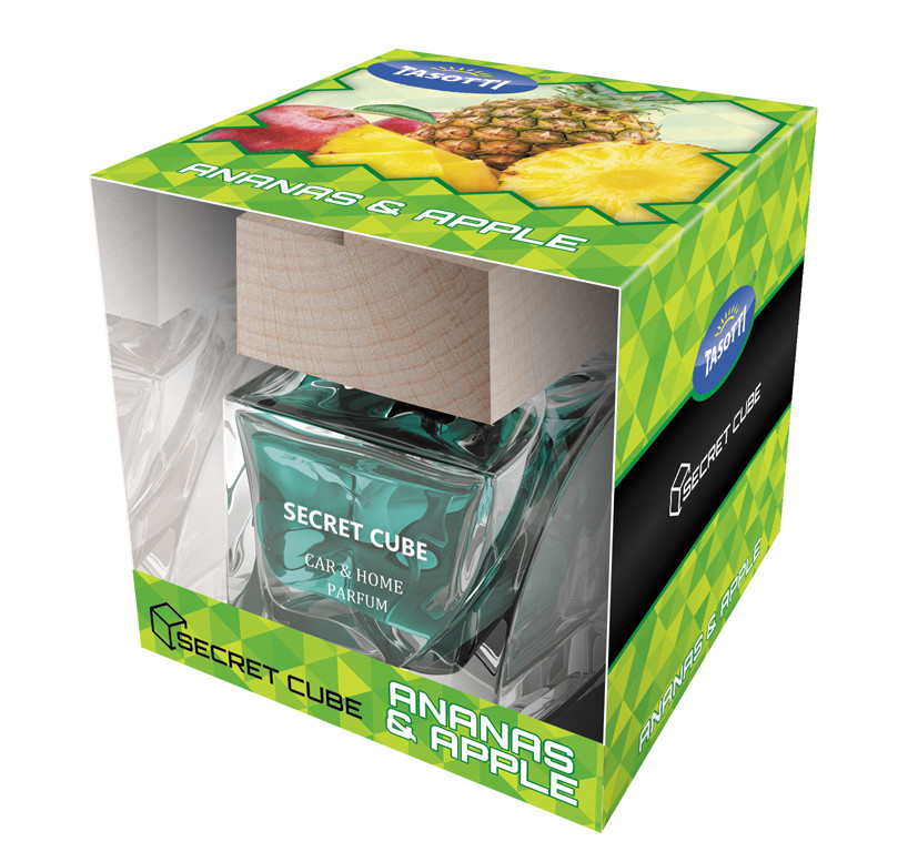 Автомобільний ароматизатор спрей Tasotti Secret Cube Ananas Apple 50 ml