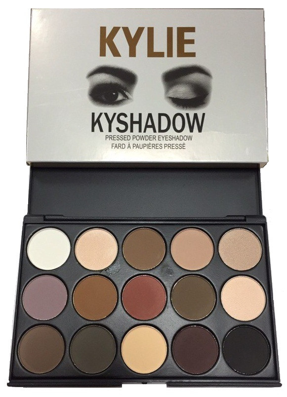 

Палитра теней KYLIE Kyshadow 15 оттенков 03