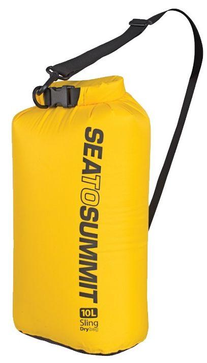 

Желтый гермочехол на 10 литров Sea To Summit SLING DRY BAG 10L Yellow, STS ASBAG10LYW, 12.5х19х47 см.