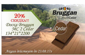 Террасная доска Bruggan Multicolor - самая дорогая доска стала доступной