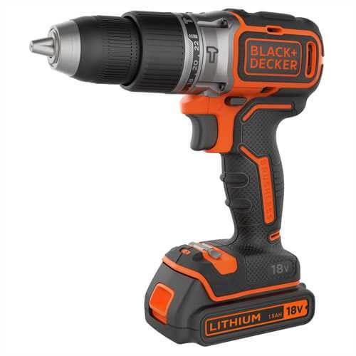 

Аккумуляторная бесщёточная ударная дрель-шуруповёрт BLACK+DECKER BL188KB (США/Китай)