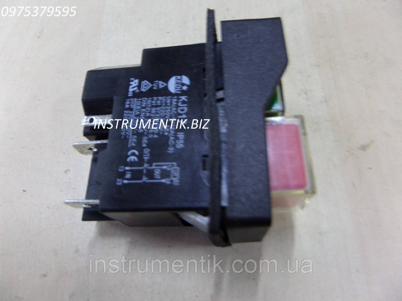Выключатель кнопка KJD17 (магнитный пускатель) Продажа опт и розница .