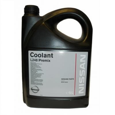 

Охлаждающая жидкость NISSAN COOLANT L248 Premix -38 5лит, Зелёный