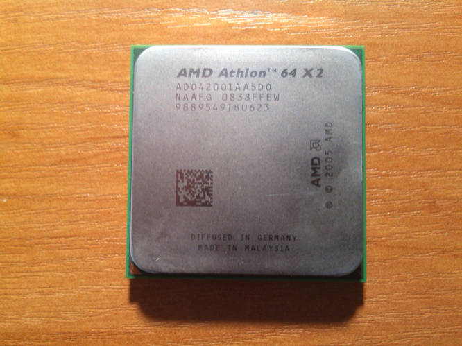AMD Athlon 64 X2 4200+ ADO4200IAA5DO сокет AM2 Гарантія!, цена 130 грн -  Prom.ua (ID#575102971)