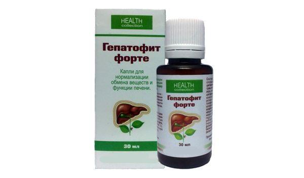 

Гепатофит Форте - капли для очищения и восстановления печени