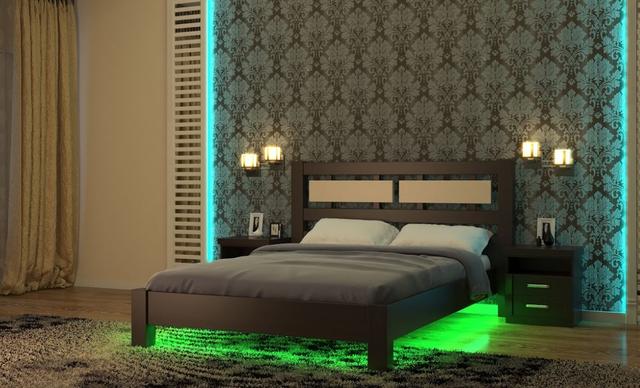 Кровать Виктория с подсветкой
