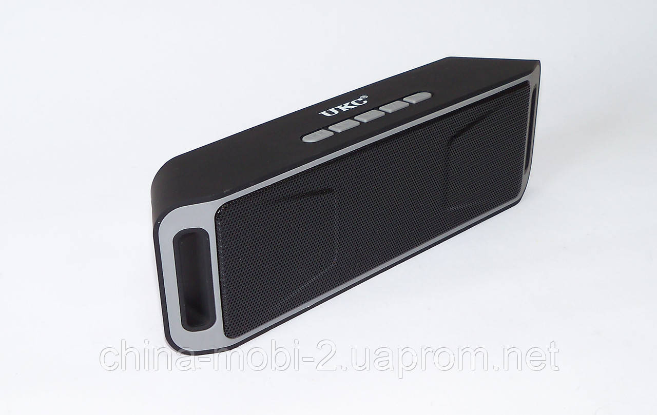 

UKC SPS SC-208BT Mega Bass 6W, Портативная колонка с Bluetooth FM MP3, серая