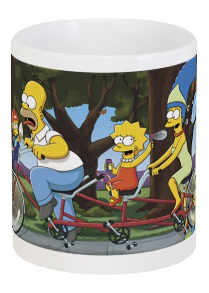 Кружка Симпсоны на тандеме The Simpsons
