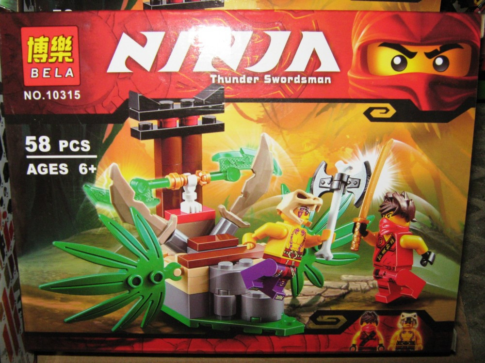 

Конструктор Bela Ninjago / ниндзяго Ниндзя NINJA 10315 Ловушка в джунглях