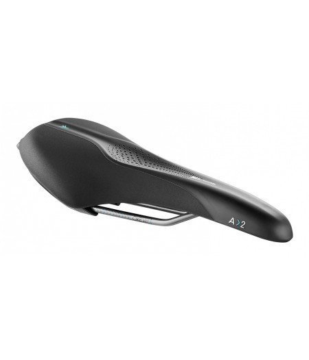 

Седло Selle Royal SCIENTIA A2 Athletic, 3D skingel, обивка Black gummy/Black mokka