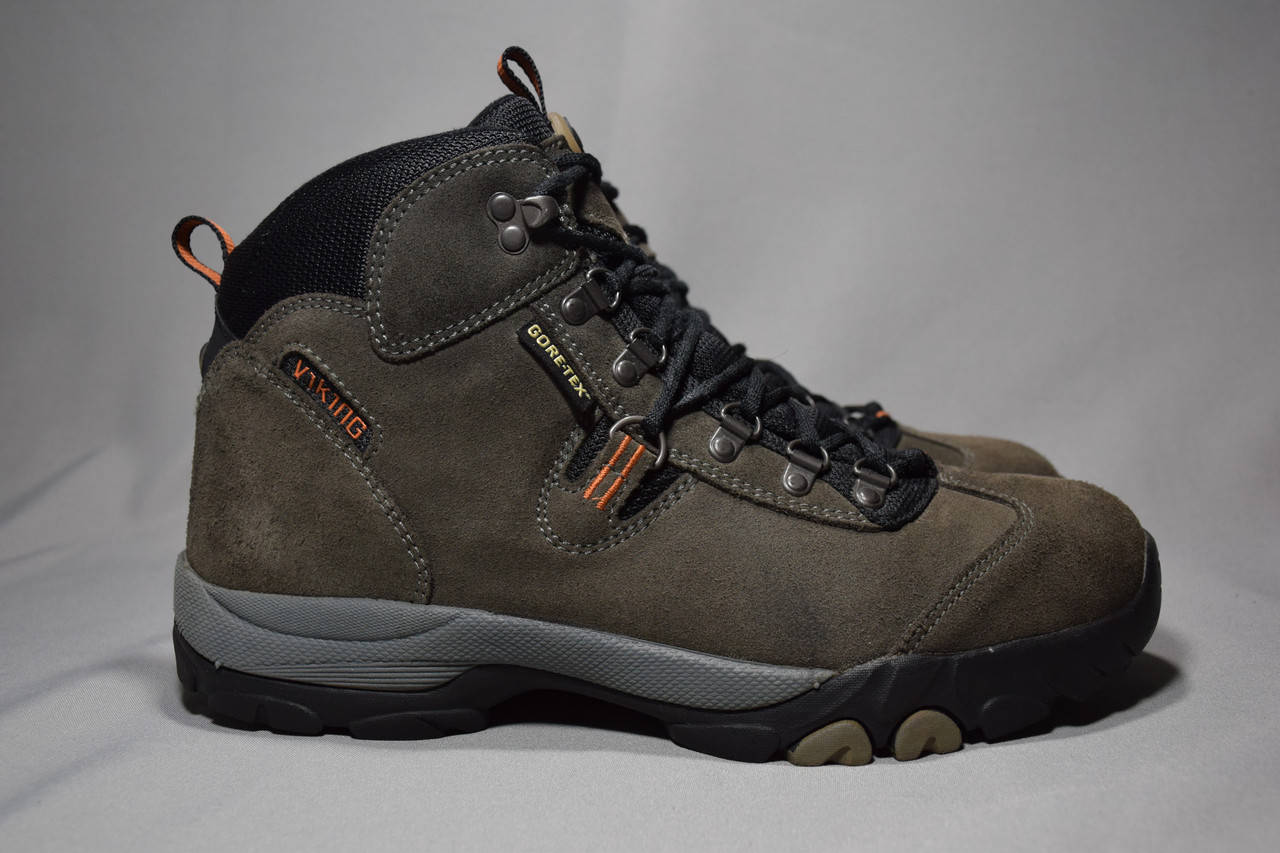 

Viking GTX Gore-Tex ботинки мужские зимние кожаные замшевые непромокаемые. Оригинал. 44 р./29 см., Серый