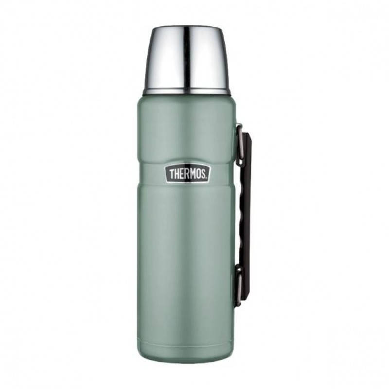 

Термос с ручкой Thermos Stainless King Flask 1.2 L, термос для чая, термос для рыбалки, термос 1.2л (170025), Бирюзовый