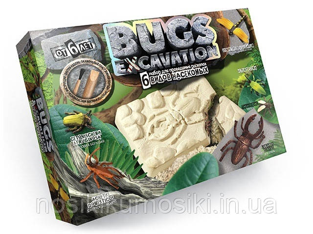 Набор для проведения раскопок Bugs Excavation раскопки насекомых BEX-01-02