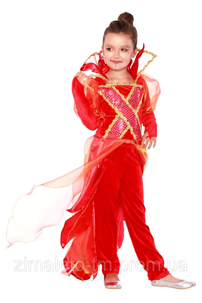 Феникс карнавальный костюм детский Для девочек, 38