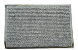 Грязезащитный коврик Дабл Стрипт, 90*150 серый., фото 2