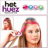 Цветная пудра (мелки) для волос Hot Huez, фото 5