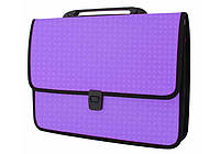Пластиковый портфель Вышиванка Фиолетовый