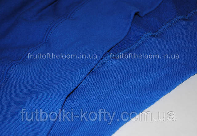 Ярко-синий мужской  лёгкий свитер 