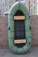 Лодка резиновая 245 "Дельфин" из прорезиненной ткани БЦК, фото 1