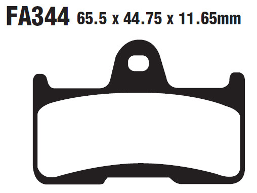 

EBC FA344TT - Тормозные колодки