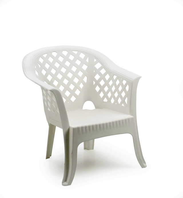 Кресло садовое Lario белое